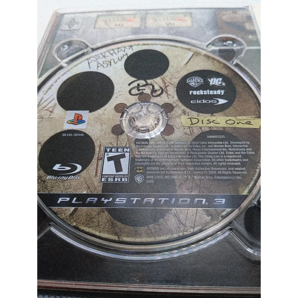 Batman Arkham Asylum Collector's Edition (PlayStation 3) PS3 Tested